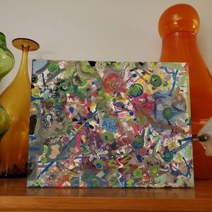 *Signed* Colorful Abstract Art